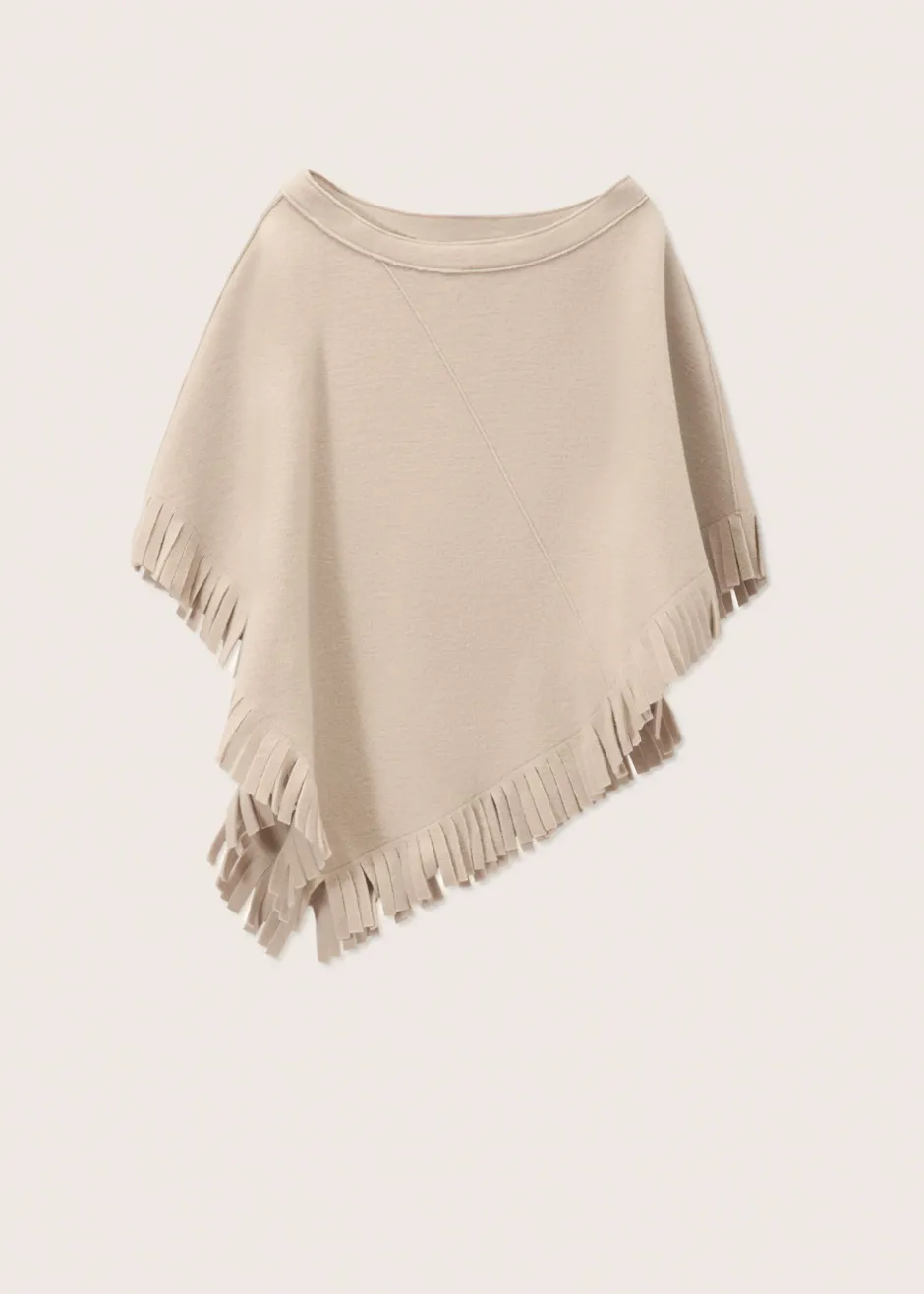 Vestes Et Manteaux | Rosso35 Cape à franges