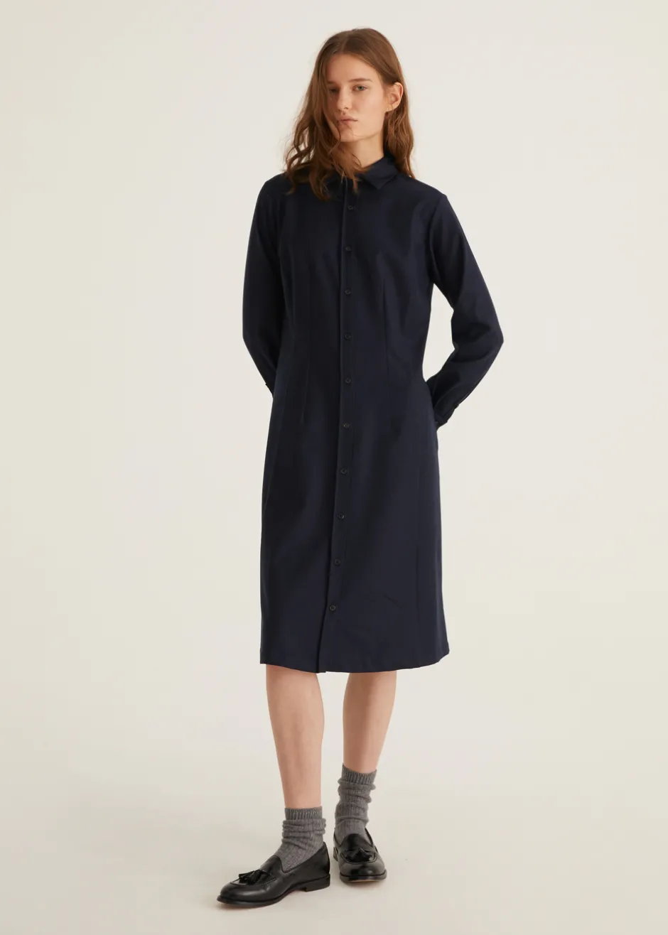 Robes | Rosso35 Midi Robe plissé